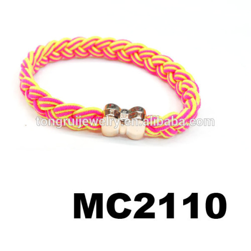 girls braided rope nylon braided bracelets wholesale