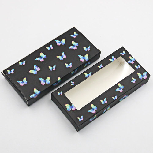 Custom Printed Eyelash Boxes with Clear Window