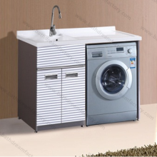 Vitreous China Laundry Basin Vanity & Wash Basin with Vanity Unit