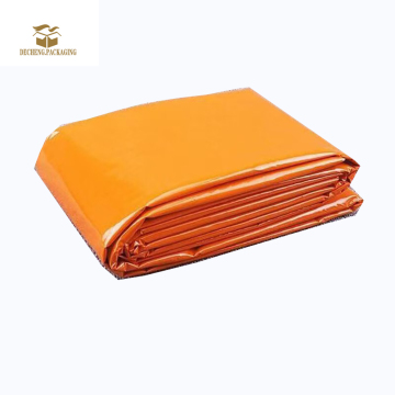 Orange Survival Emergency Mylar Thermal Blanket
