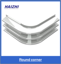 Rectangular expansion joint round corner forming machine