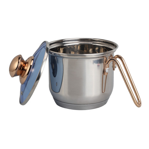 Even Heat Distribution Stainless Steel Milk Pot