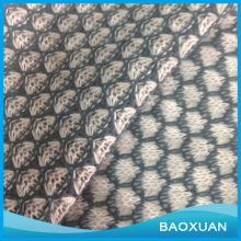 63%Royan 37%polyester fancy knit hacci sweater fabric rove coarser knit for garment