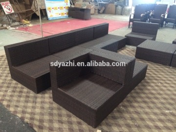 Garden outdoor poly rattan furniture sofa set sofa design sofa bed poly rattan garden furniture