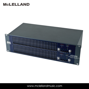 2X31band, 1/3 Octave Graphic Equalizers (62DEQ)