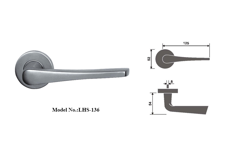 Contemporary Fashionable Door Lever Handle Sets