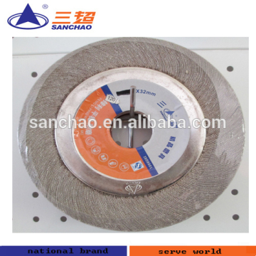 fiber polishing wheel / grinder wheel