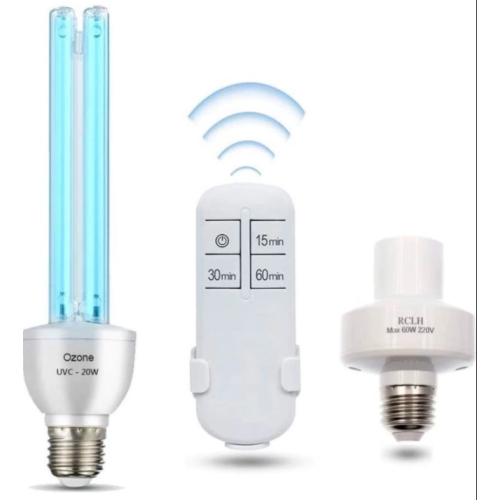 Lâmpadas UV economizadoras de energia para quartos