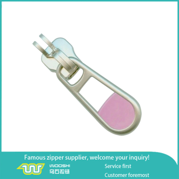 Factory cheap spray painted zipper slider and puller for sale