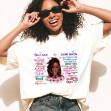 Black Women & Girls: Inspirational God T-shirt