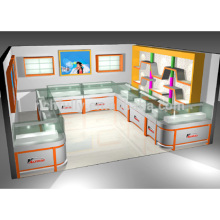 A Professional Designer Fashionable Digital Products Display Cabinet