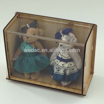 Patented Unique Flexible DIY Clear Doll Dox