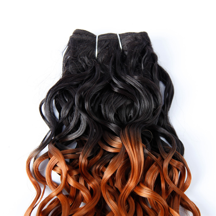 Hot selling Jerry Curl  Bulk Synthetic twist braiding pre twisted synthetic hair extension for crochet braids