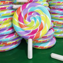 Yeni Lollipop Yüzen Mat Havuzu Su Hava Yatağı