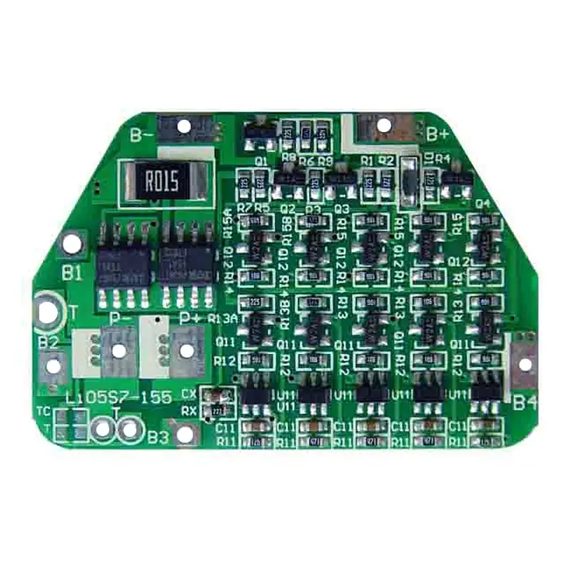 5s 4A PCM BMS for 18V 18.5V Li-ion/Lithium/ Li-Polymer 15V 16V LiFePO4 Battery Pack Size L46*W31*T4mm (PCM-Li05S7-155)