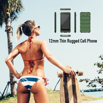 12mm Thin Rugged Cell Phone