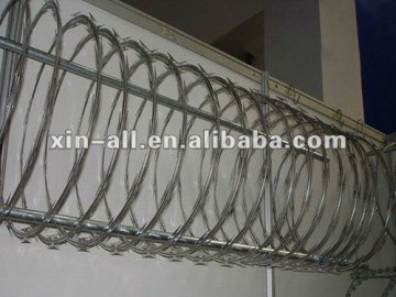 razor barbed wire fence/galvanized razor barbed wire/hot dipped galvanized razor barbed wire