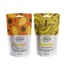 BIO Banana Potato Chips Packaging Bag With Zip
