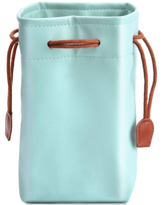 Hochwertiger PU -Kordelstrichbeutel High Quality Pu Drawstring Pouch