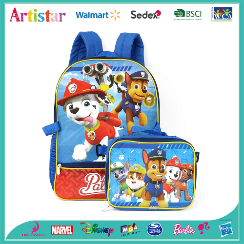 PAW PATROL license school backpack