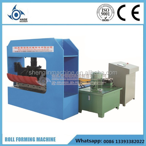 fully automatic curved crimping machine for metal roof sheet