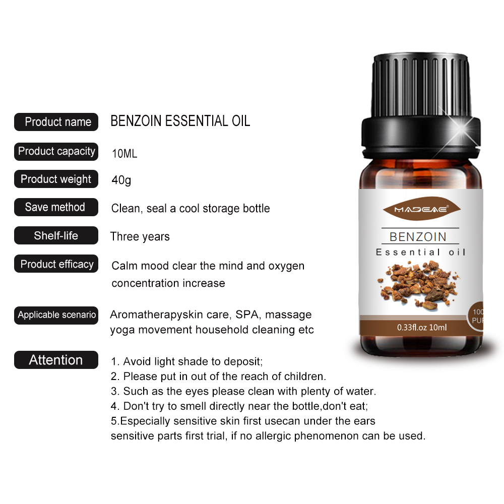 100%Pure and Natural Benzoin Oil For Gum Resin