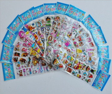 Cartoon character wall sticker, animal sticker for kids, removable wall sticker