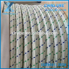 UHMWPE rope core with polyester cloth