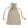 Grey jute draws string storage bag wholesale