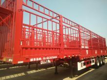 3 axle stake semi trailer for cargo transportation