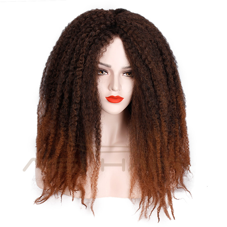 Aisi Hair Afro Kinky Curly Braiding Hair Wigs Dreadlock Braids Wigs Marley braiding Wigs for African American