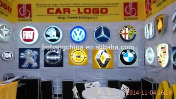 Advertising car logo / plastic car logo / thermofomed car logo