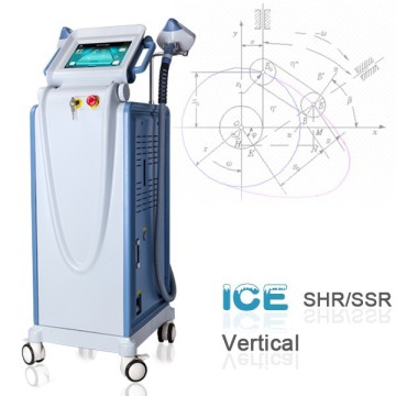 Vertical IPL super hair removal 690-950nm wavelength no pain