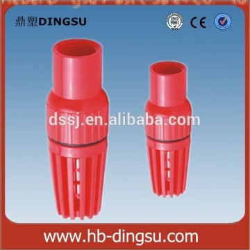 PVC ball foot valve/plastic pvc foot valve