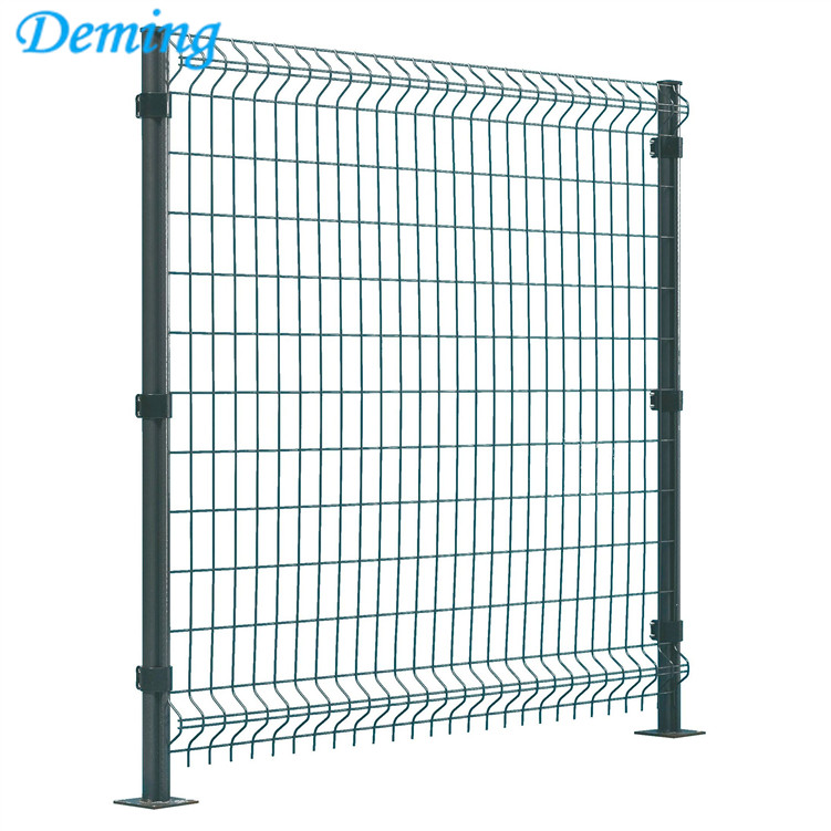 3D Fence Panel With Post Wire Mesh Fence