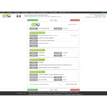 Mesin untuk data bea cukai Meksiko