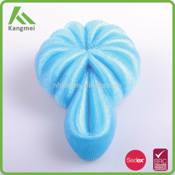 cute bath sponge mesh sponge
