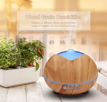 400ml Ultrasonic Top Rated Essential Oil Diffusers