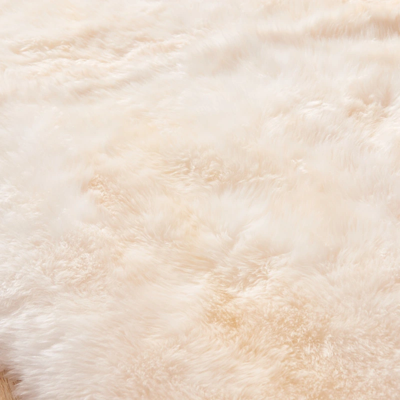 Natural Genuine Sheepskin Carpet Double Rug