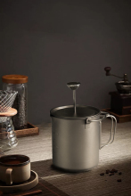 The Pure titanium press