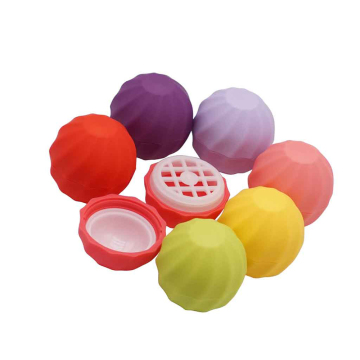 Ball Shape Lip Balm Tube 7g Plastic Tube