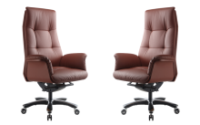 Adjustable Ergonomic Brown Modern Executive Chair