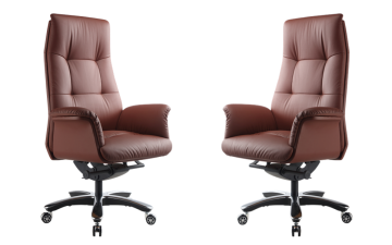 Adjustable Ergonomic Brown Modern Executive Chair