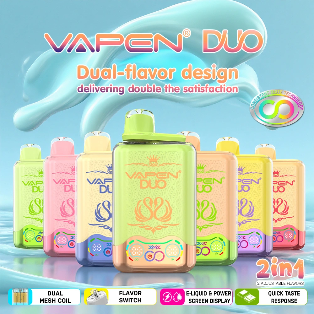 VAPEN DUO 40K Populêr vape EU-pakhús Fabrikant fan Sina
