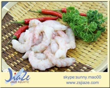 frozen pink shrimp IQF