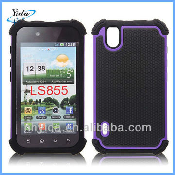 Net Dot Cell Phone Case For LG P970 Case Plastic Mesh Hard Cover