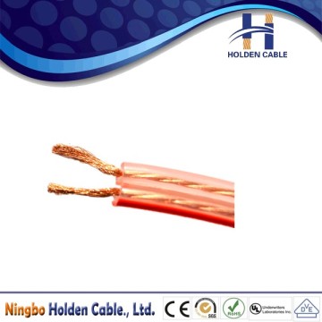High quality pvc speaker cable supplier twin parallel speaker cable manufacture