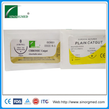 Sterile Medical Disposable Catgut Suture, Medical Suture, Sterile Disposable Catgut Medical Suture Series