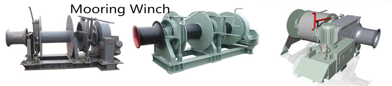 Windlass mooring winch