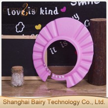 Soft shampoo bath shower cap baby shower shield hat colorful shampoo hat